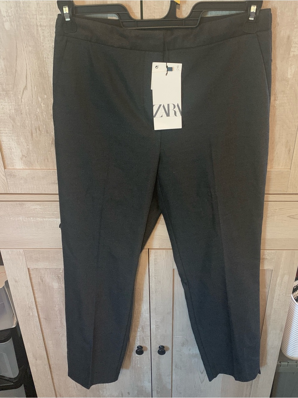 Zara woman’s Black Dress Trousers - Slim Tailored Look